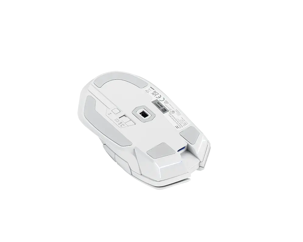 Мишка Геймърска безжична мишка PowerColor ALPHYN AM10 - White 5