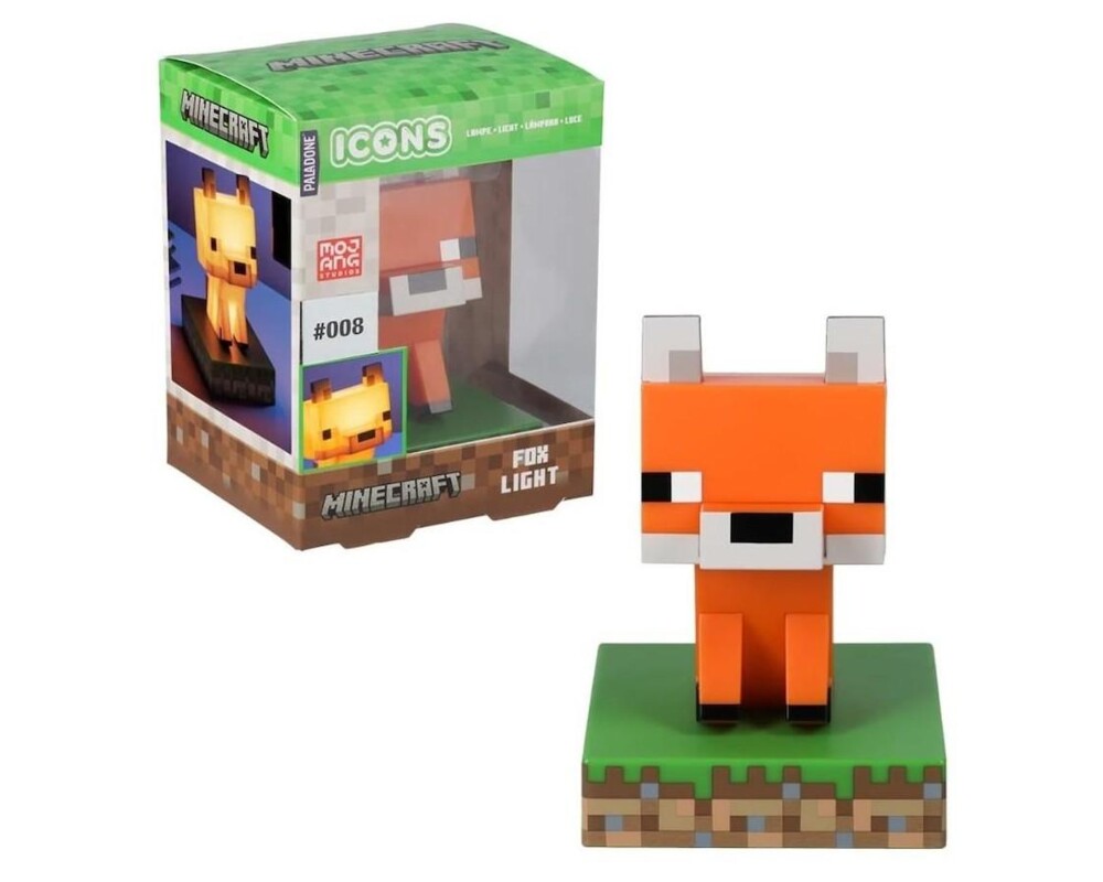 Аксесоар Paladone Icons: Minecraft - Fox Light, PP13275MCF 3