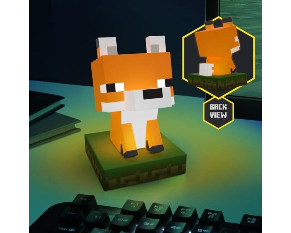 Аксесоар Paladone Icons: Minecraft - Fox Light, PP13275MCF 2