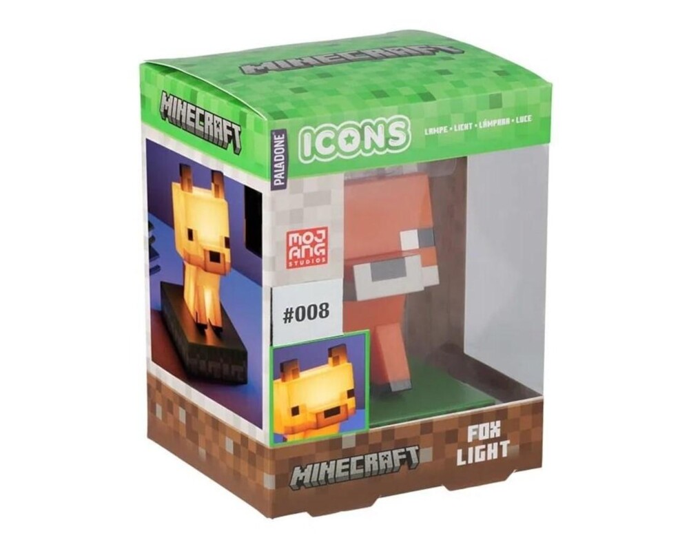 Аксесоар Paladone Icons: Minecraft - Fox Light, PP13275MCF 4