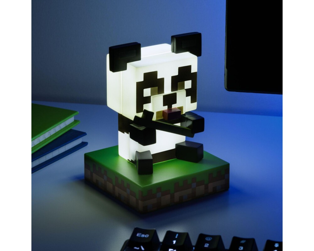 Аксесоар Лампа Paladone Icons  Minecraft - Panda Light, PP13276MCF 3