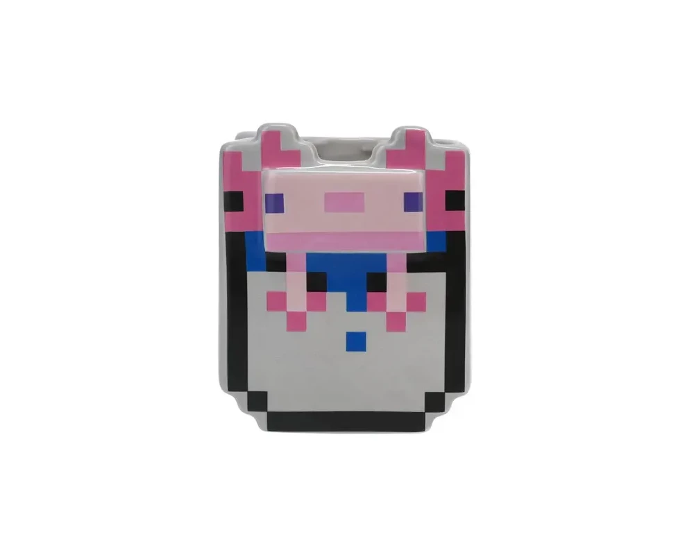 Аксесоар Чаша Paladone Minecraft - Bucket of Axolotl shaped Mug (400ml), PP11368MCF 3