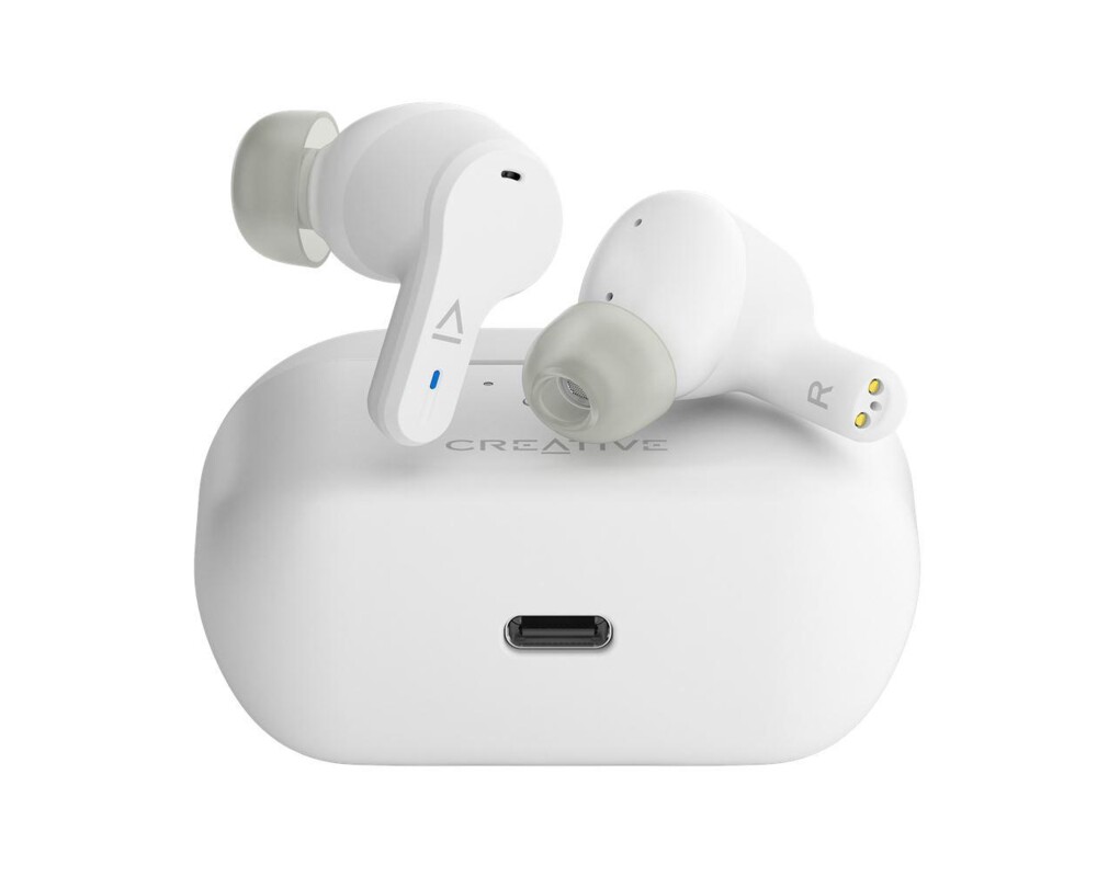 Слушалки Блутут слушалки-тапи Creative Zen Air Pro - Бели 3