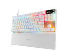  Механична Геймърскa клавиатура Steelseries Apex Pro TKL Gen3 White - US Layout 813543 STEEL-KEY-64898 на топ цена - PIC.bg