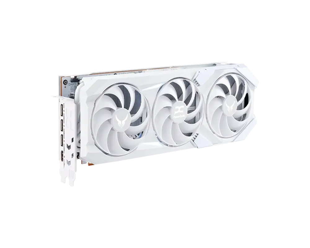 Видеокарта PowerColor Radeon RX 9070 XT Red Devil Spectral White 16GB GDDR6 2