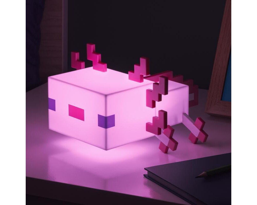 Аксесоар Лампа Paladone: Minecraft - Axolotl Light, PP11743MCFV2 7