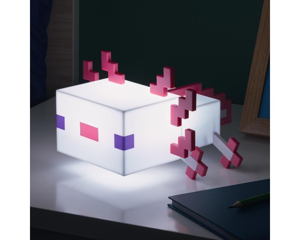 Аксесоар Лампа Paladone: Minecraft - Axolotl Light, PP11743MCFV2 3