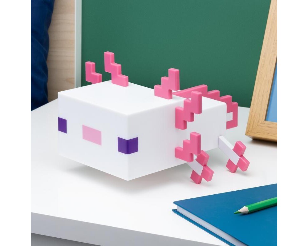 Аксесоар Лампа Paladone: Minecraft - Axolotl Light, PP11743MCFV2 2