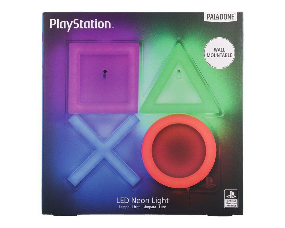 Аксесоар Лампа Paladone: Playstation - Wall Mountable LED Neon Light, PP13130PSVN 5