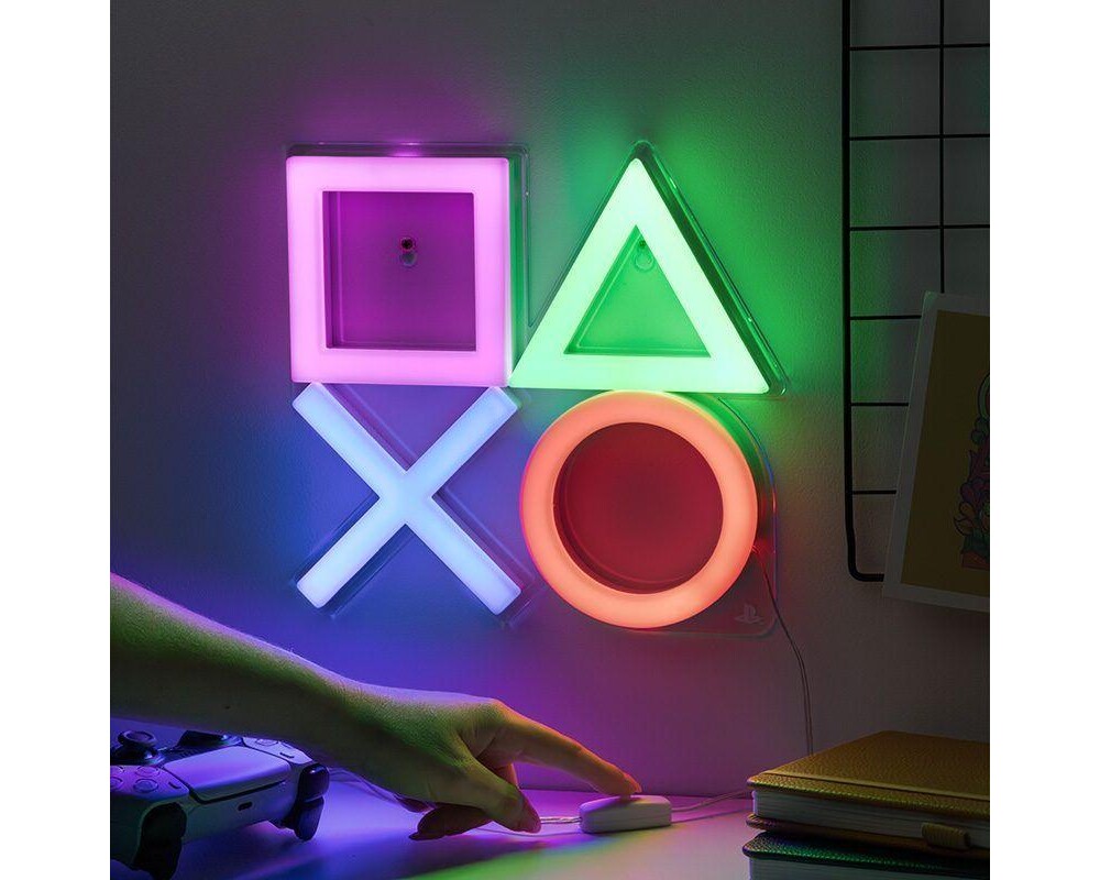 Аксесоар Лампа Paladone: Playstation - Wall Mountable LED Neon Light, PP13130PSVN 4