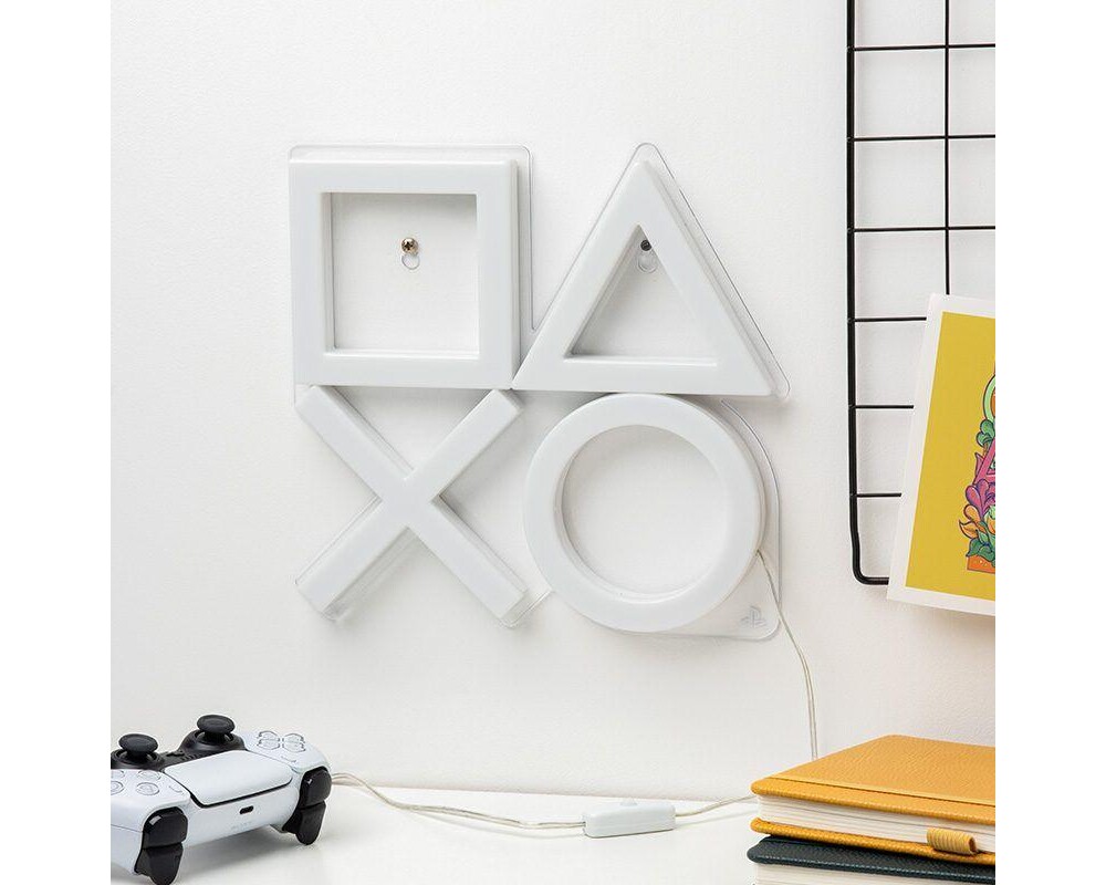 Аксесоар Лампа Paladone: Playstation - Wall Mountable LED Neon Light, PP13130PSVN 2