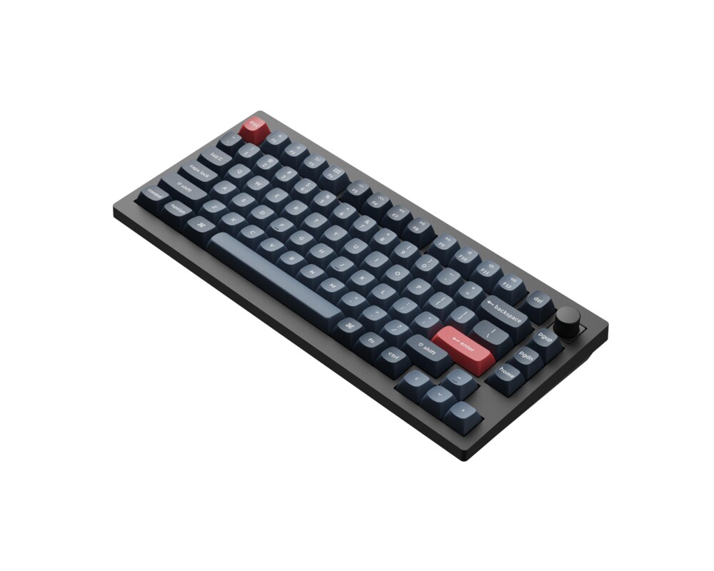 Клавиатура Механична клавиатура Keychron V1 MAX QMK 75% Carbon Black - Wireless 7