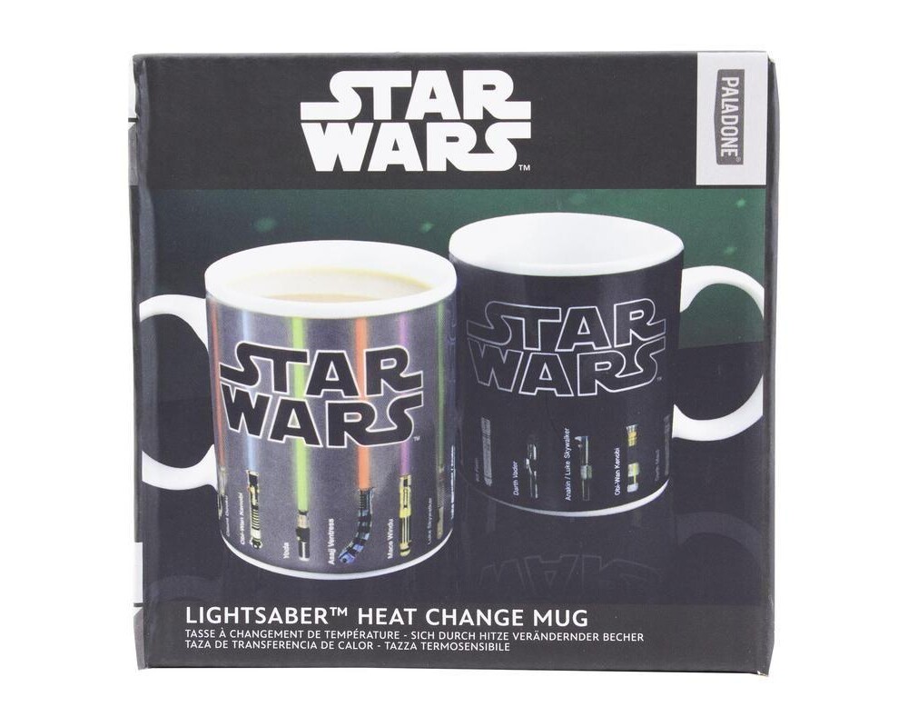 Аксесоар Чаша Paladone: Star Wars - Lightsaber Heat Change Mug DV (300ml), PP3699SWV3 5