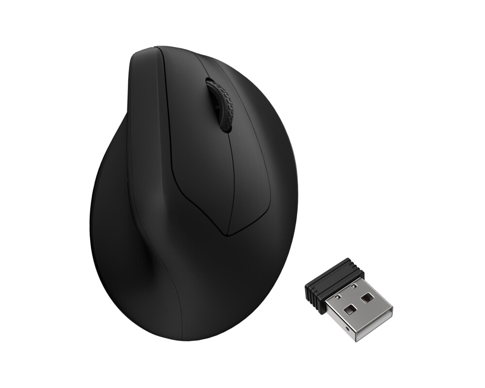 Мишка Ергономична мишка Keychron M5 Wireless 8K - Black