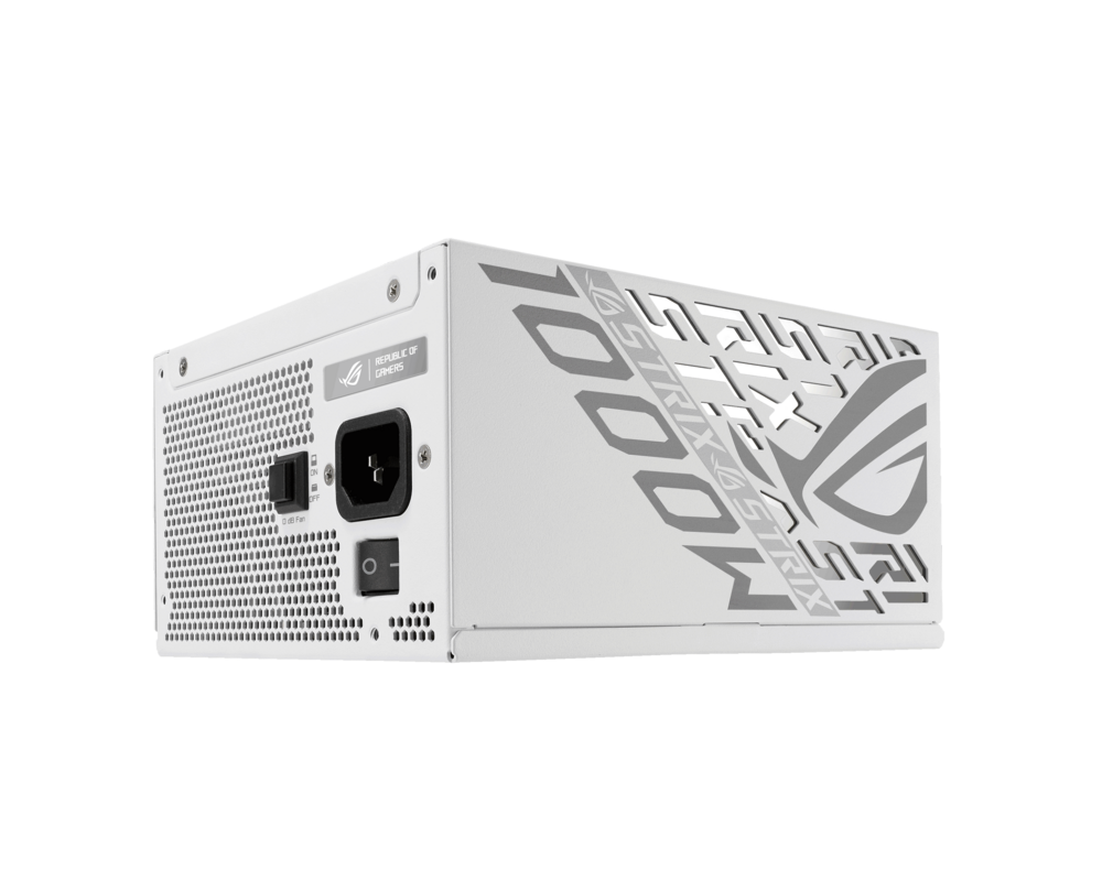 Захранване ASUS ROG STRIX 1000W White Edition, 80+ Platinum PCIe 5.1, Fully Modular 6