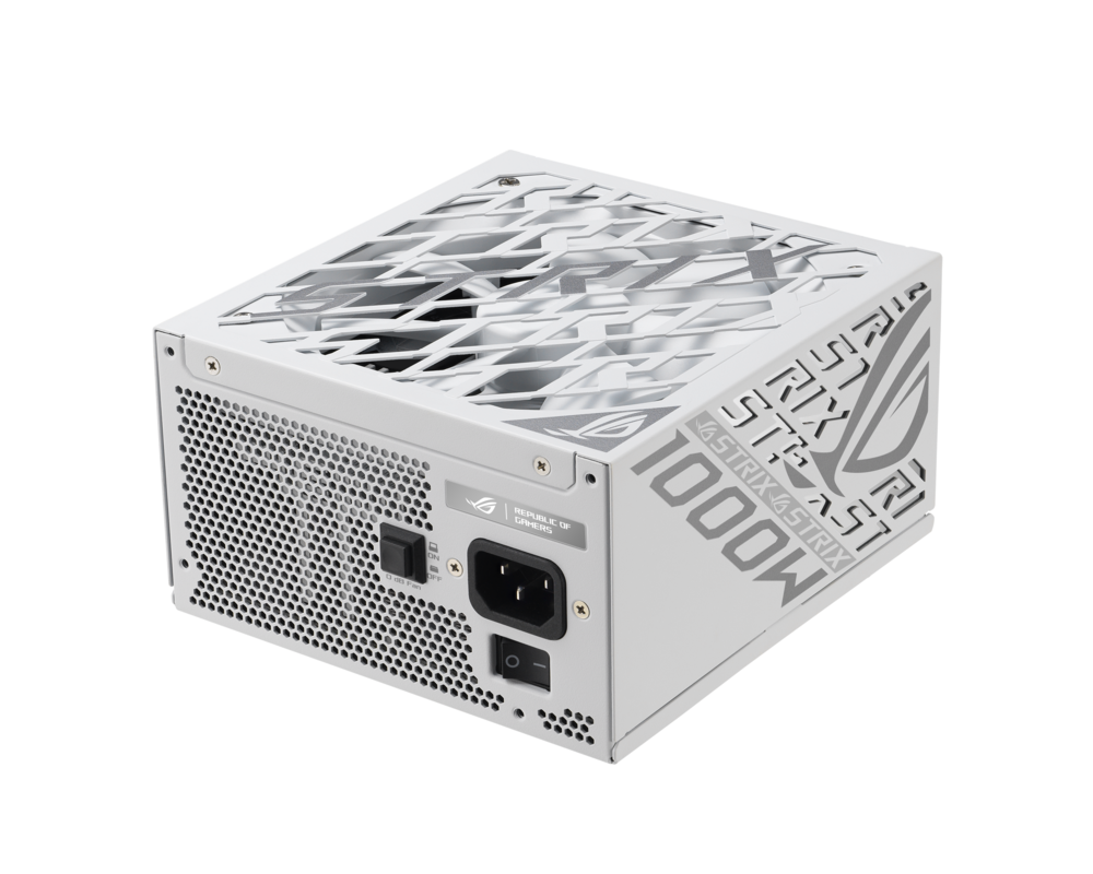 Захранване ASUS ROG STRIX 1000W White Edition, 80+ Platinum PCIe 5.1, Fully Modular 5
