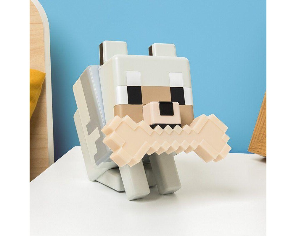 Аксесоар Лампа Paladone Glo Buddies: Minecraft - Wolf Light, PP14761MCF 9