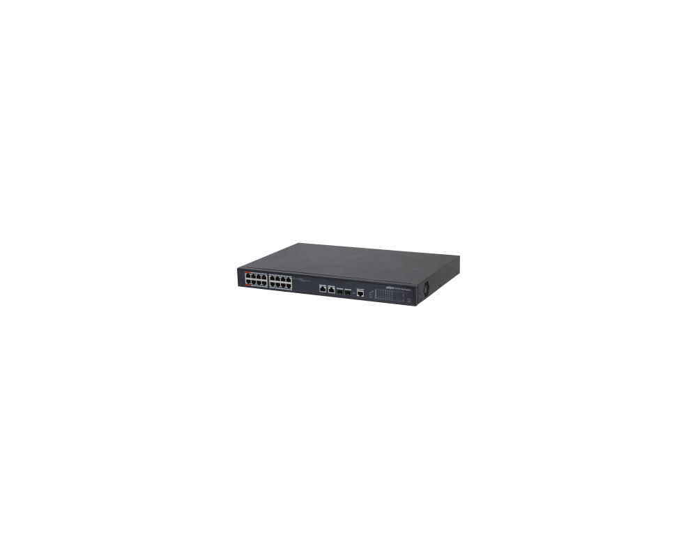 Switch (Комутатор) Суич Dahua PFS4218-16ET-240, 16 портов, управляем, PoE, Gigabit 3
