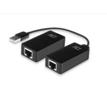  Активен USB удължител ACT AC6063, USB 2.0, UTP до 50 метра, 480 Mbps, Предавателен модул, Приемник и захранващ адаптер 814808 EWENT-ACT-CAB-AC6063 на топ цена - PIC.bg
