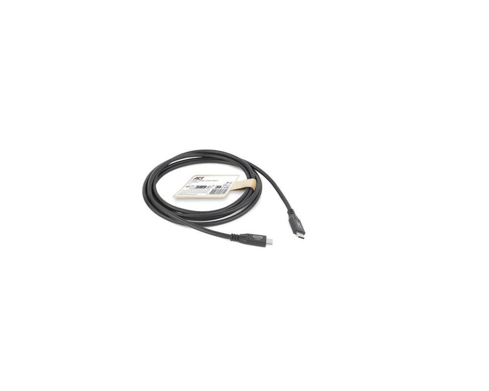 Кабел ACT Кабел USB-C - USB-C, 0.5 м / USB4, 20Gbps, 240W 6
