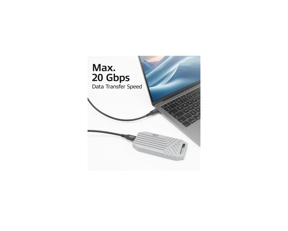 Кабел ACT Кабел USB-C - USB-C, 1 м / USB4, 20Gbps, 240W 5
