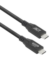  ACT Кабел USB-C - USB-C, 2 м / USB4, 20Gbps, 240W 814811 EWENT-ACT-CAB-AC7422 на топ цена - PIC.bg