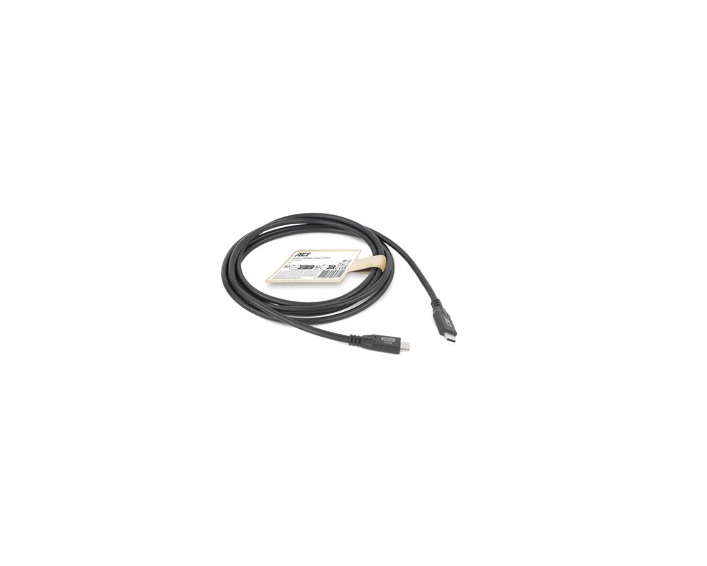Кабел ACT Кабел USB-C - USB-C, 2 м / USB4, 20Gbps, 240W 6