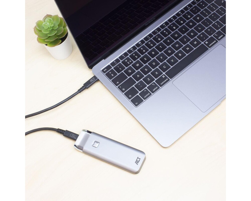 Кабел ACT Кабел USB-C - USB-C, 0.8 м / USB4, 40Gbps, 240W, сертифициран USB-IF 9