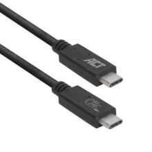  ACT Кабел USB-C - USB-C, 0.8 м / USB4, 40Gbps, 240W, сертифициран USB-IF 815887 EWENT-ACT-CAB-AC7451 на топ цена - PIC.bg