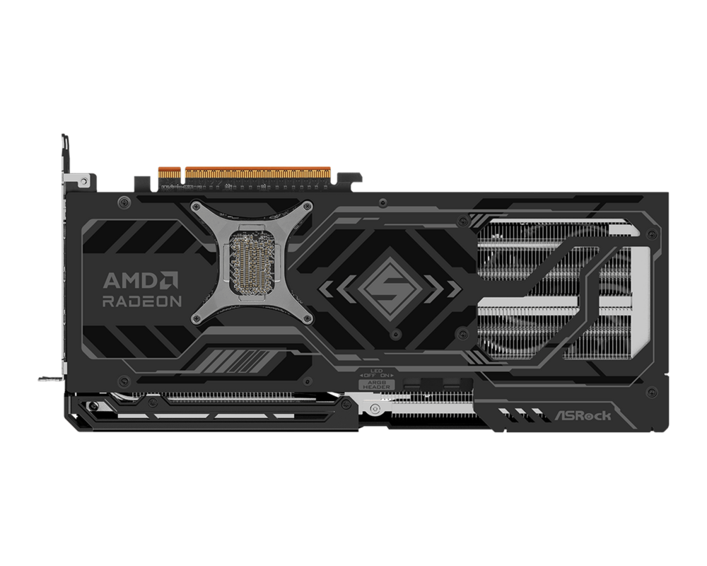 Видеокарта ASROCK AMD Radeon RX 9070 XT Steel Legend Dark 16GB GDDR6 9