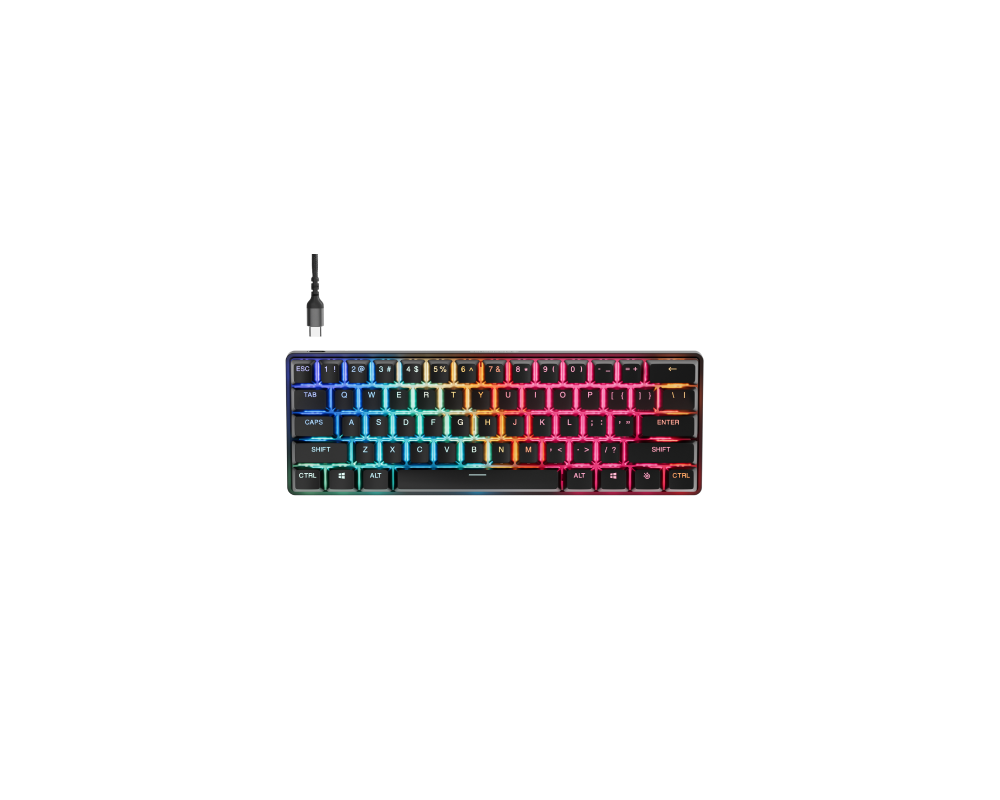 Клавиатура Механична Геймърскa клавиатура Steelseries Apex Pro Mini Gen3 - UK Layout 2
