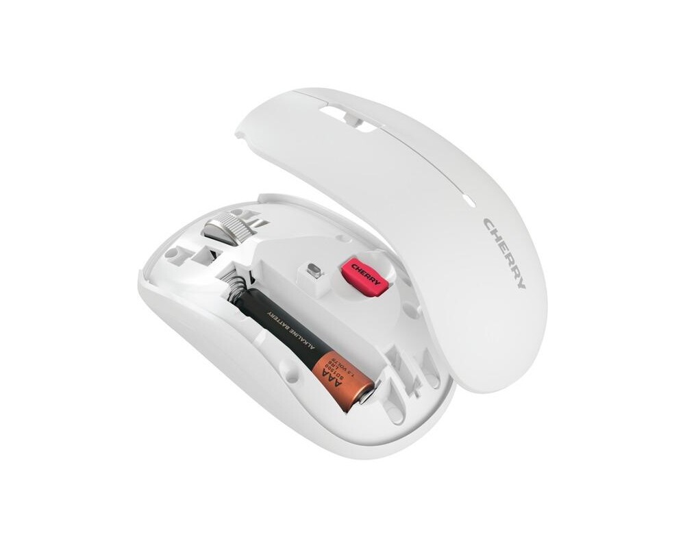 Мишка CHERRY MW 2200 Безжична мишка, 1300dpi,. 2.4Ghz,бяла 5