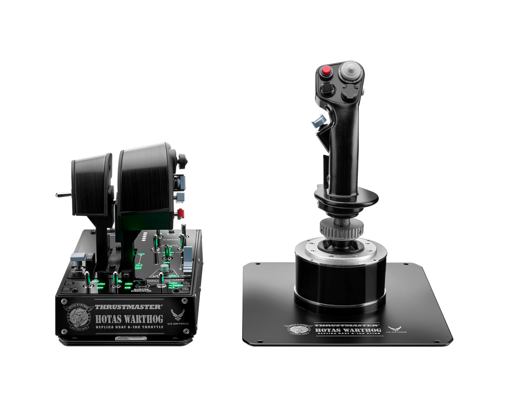 Джойстици и Геймпадове и контролен панел, авиосимулатор Thrustmaster HOTAS Warthog за PC, Черен 6