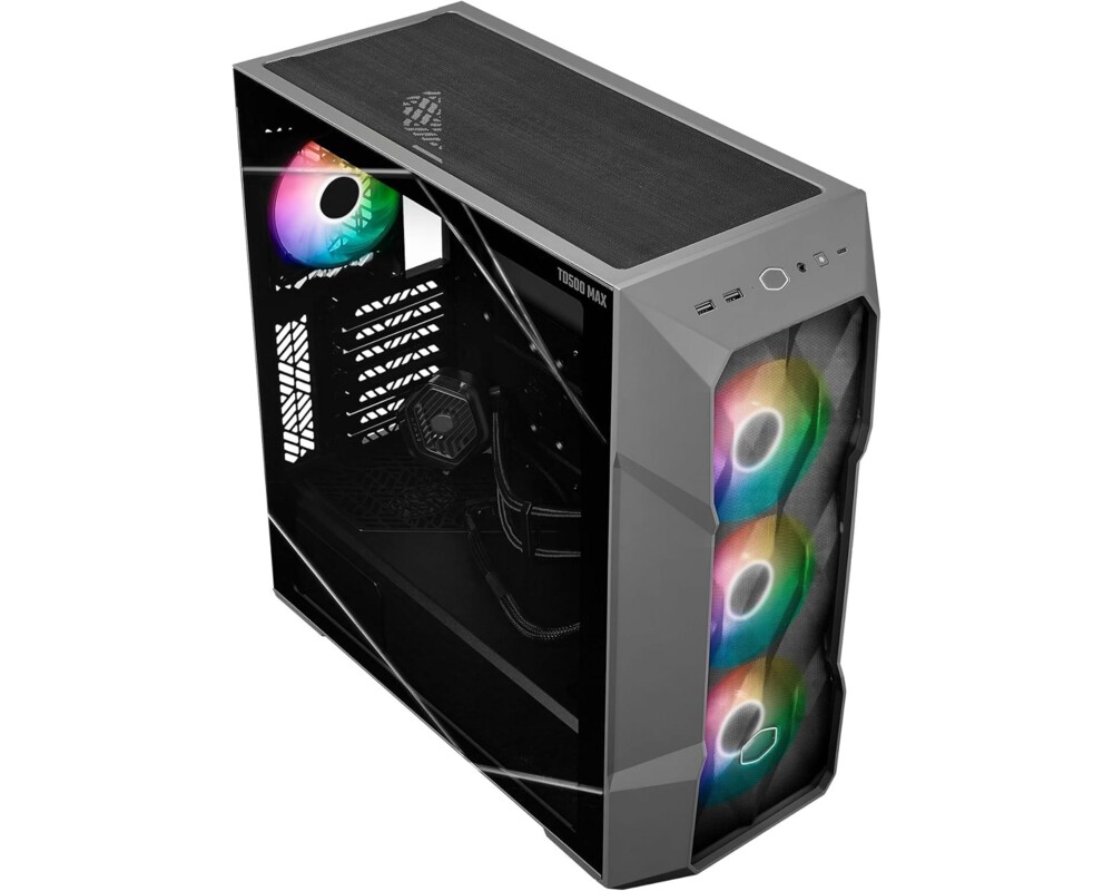 Кутия Cooler Master TD500 Max + 850W Gold, 360 AIO Cooler 3