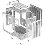 Кутия Cooler Master QUBE 500 Flatpack White 9