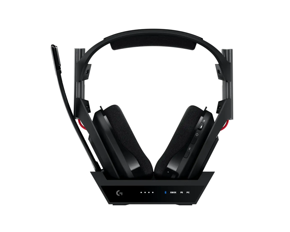 Слушалки Logitech Astro A50 Lightspeed безжични слушалки със станция , черни 2