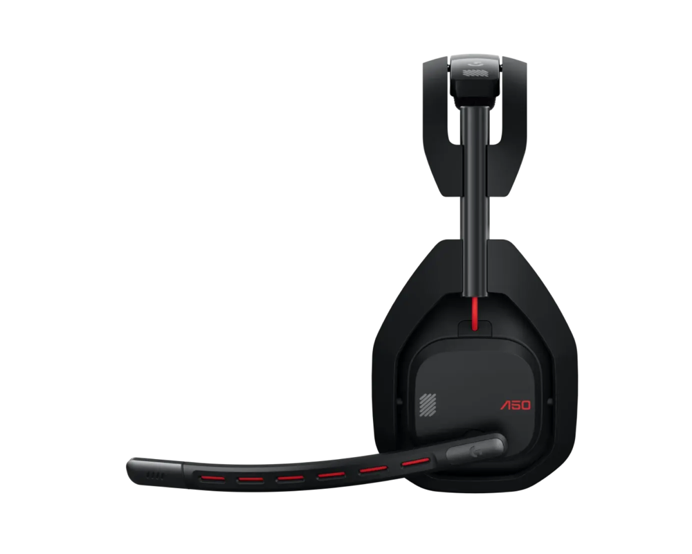 Слушалки Logitech Astro A50 Lightspeed безжични слушалки със станция , черни 4