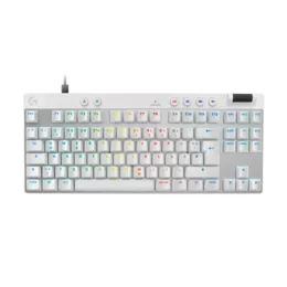  Геймърска механична клавиатура Logitech G Pro X Rapid TKL - White, magnetic-analog switch 819525 920-013242 на топ цена - PIC.bg