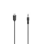 <span>Аудио кабел</span> HAMA USB-C - 3.5мм стерео жак, 0.75 m <span class='catalog-num-in-name'>HAMA-200729</span> - 