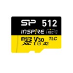 <span>Флаш карта</span> Silicon Power Inspire 512GB, microSDXC, Class 10, SD Adapter <span class='catalog-num-in-name'>STXLA2V1NSP-512GB</span> - 