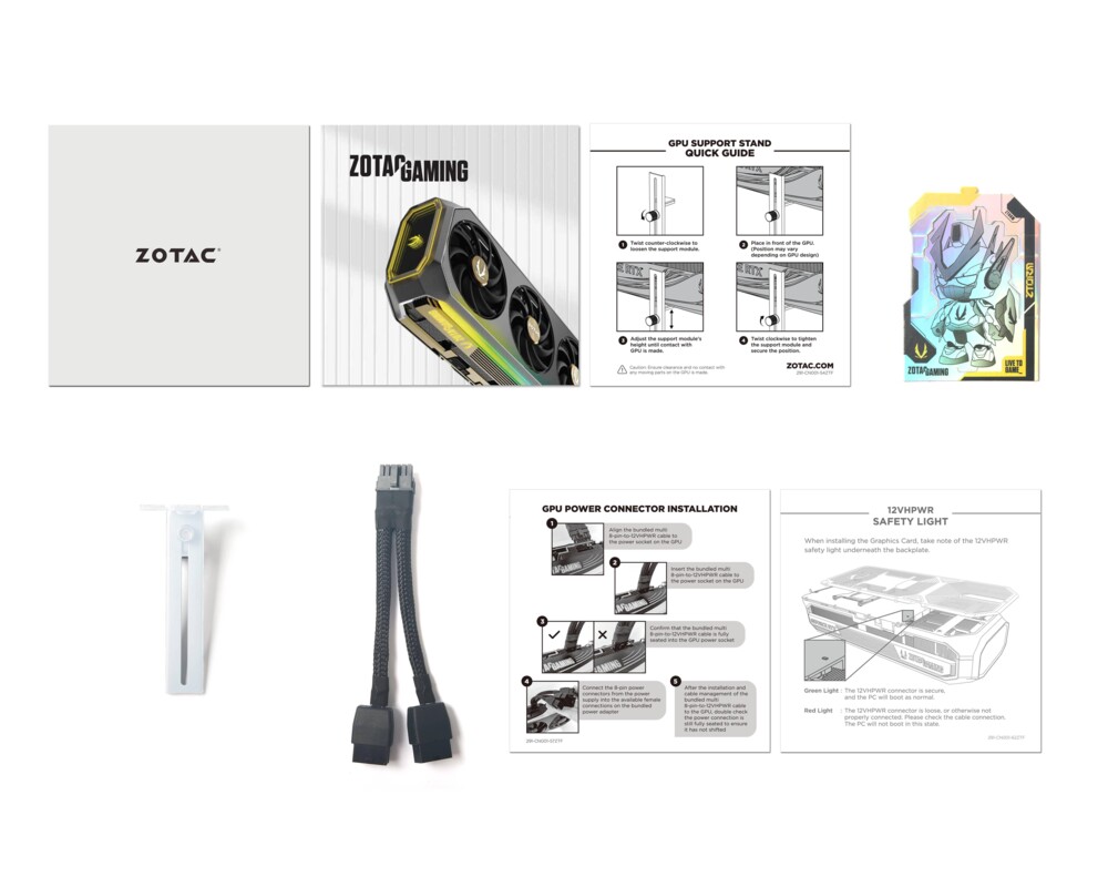 Видеокарта ZOTAC GAMING RTX 5070 AMP White Edition 12GB GDDR7 6
