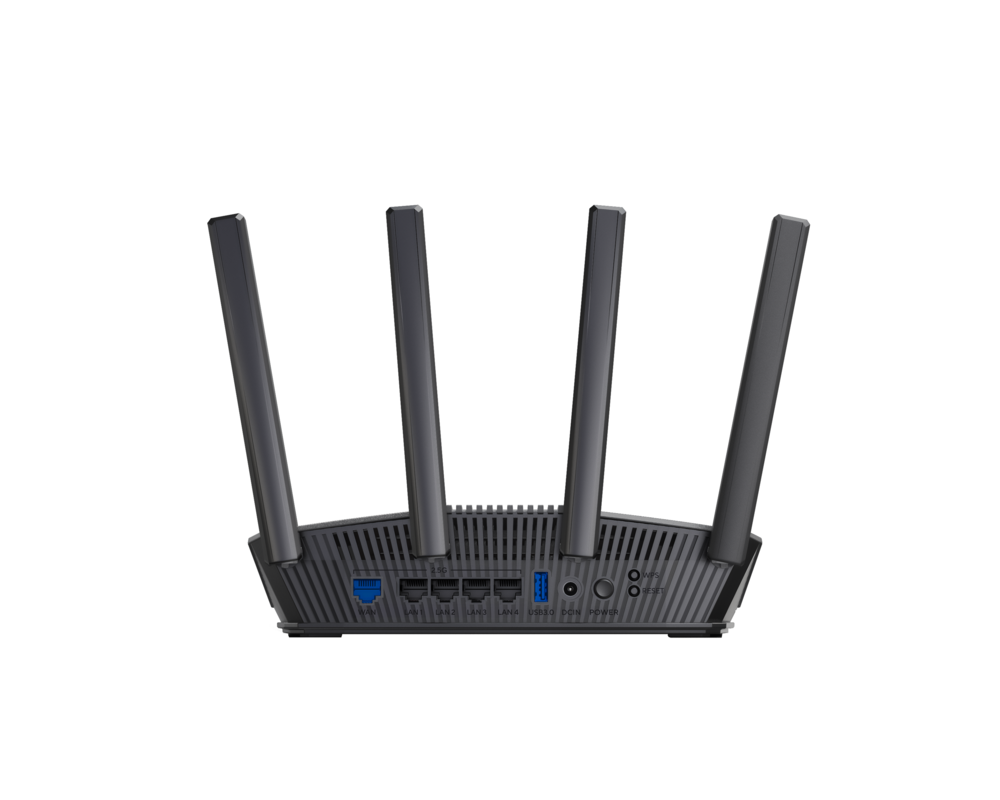 Рутер ASUS RT-BE82U Dual-Band WiFi7 BE3600 (802.11be), Ai Mesh 4
