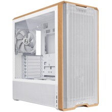  Lian-Li LANCOOL 217 Mid-Tower, Tempered Glass, Wood-White 822856 GELI-972 на топ цена - PIC.bg