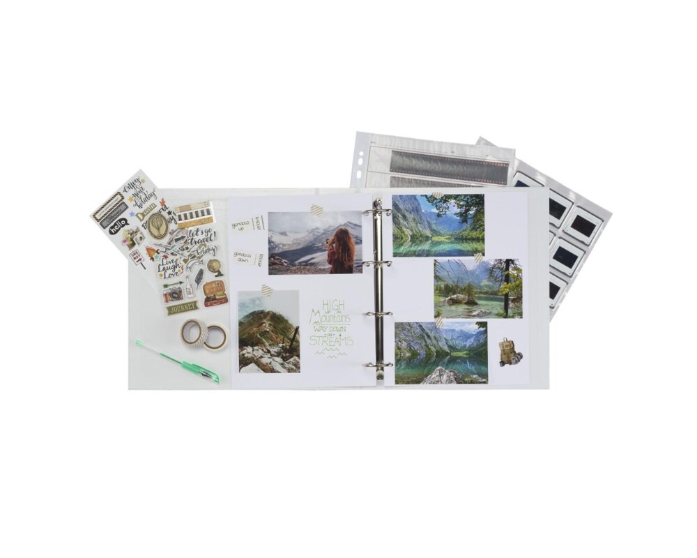 Фото и видео аксесоари Папка за негативи HAMA 4 D-Rings, 265 x 315 mm, Черна 4