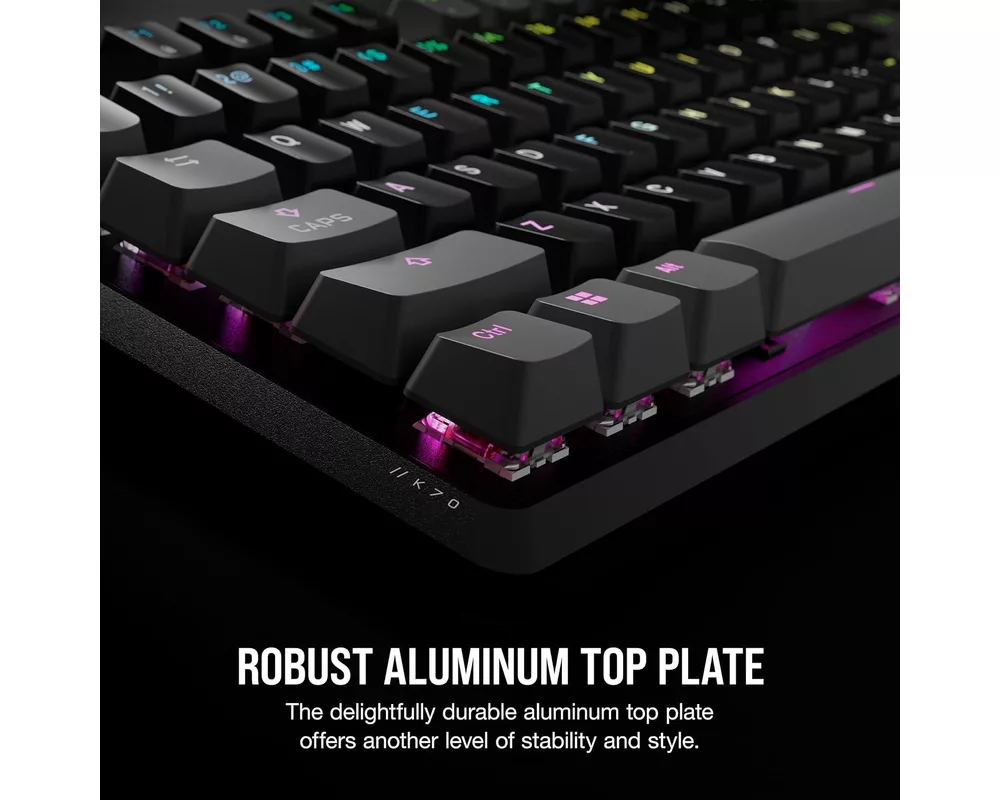 Клавиатура Corsair K70 CORE RGB Mechanical Gaming Keyboard - Carbon Gray 6