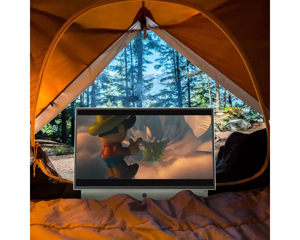 Телевизор METZ Портативен телевизор 24" LED FHD(1920x1080) GoogleTV, HDR10, зелен 12