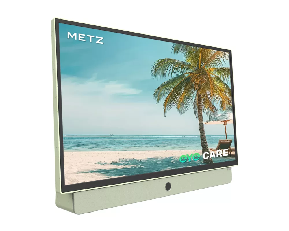 Телевизор METZ Портативен телевизор 24" LED FHD(1920x1080) GoogleTV, HDR10, зелен 2
