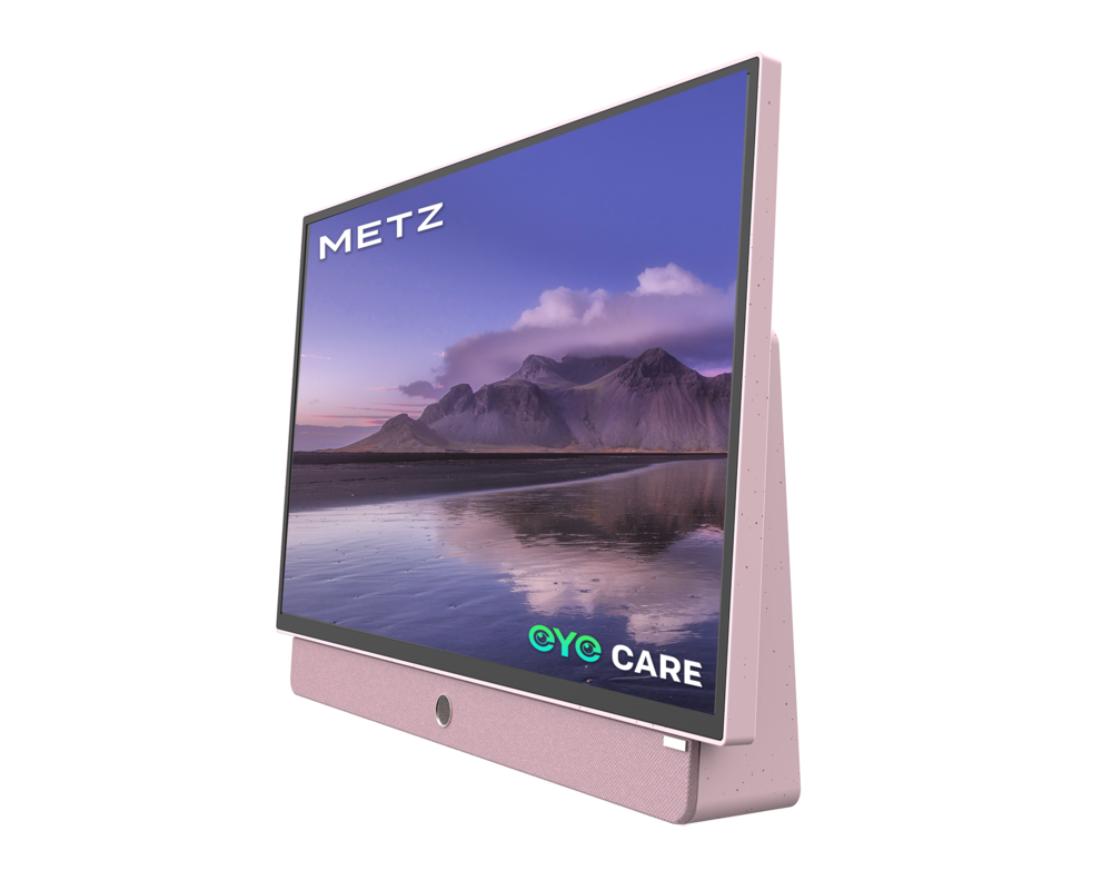 Телевизор METZ Портативен телевизор 24" LED FHD(1920x1080) GoogleTV, HDR10, розов 9