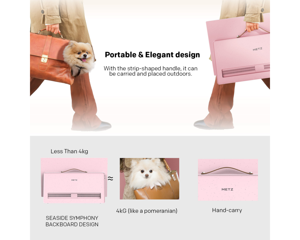 Телевизор METZ Портативен телевизор 24" LED FHD(1920x1080) GoogleTV, HDR10, розов 18