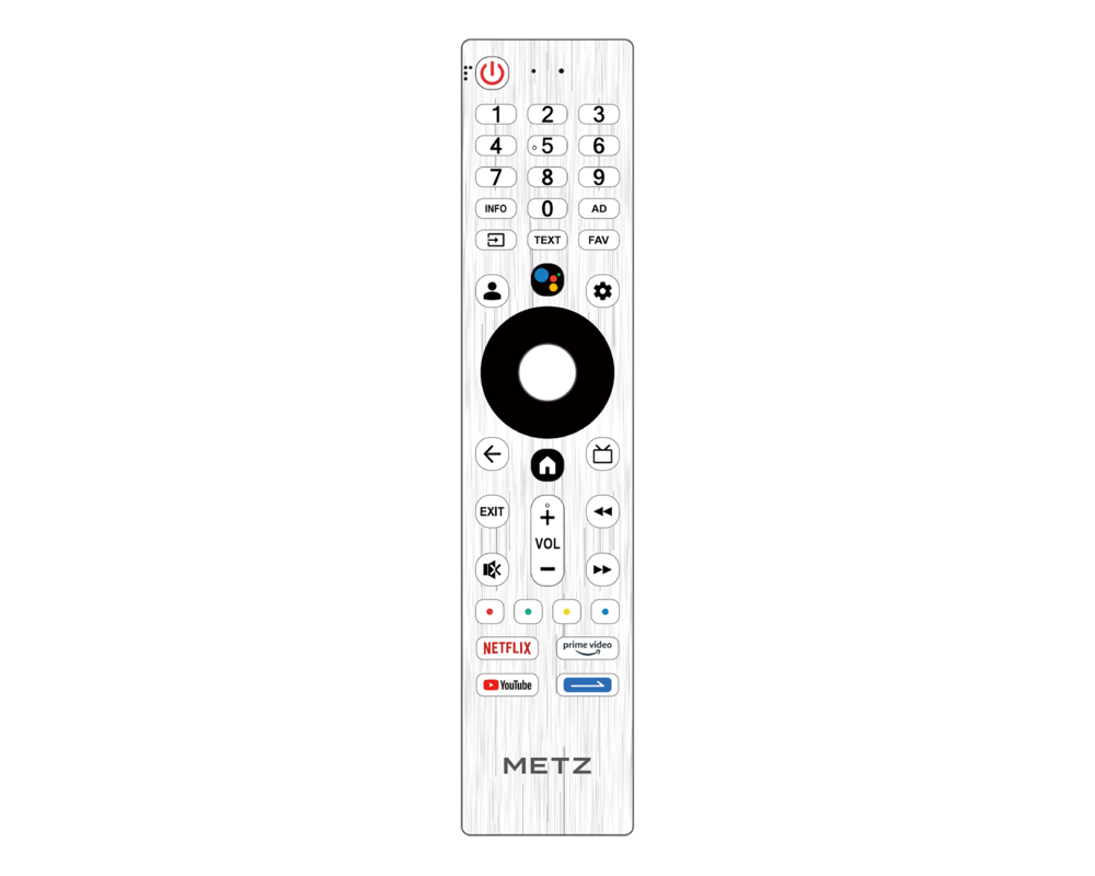Телевизор METZ Портативен телевизор 24" LED FHD(1920x1080) GoogleTV, HDR10, розов 11